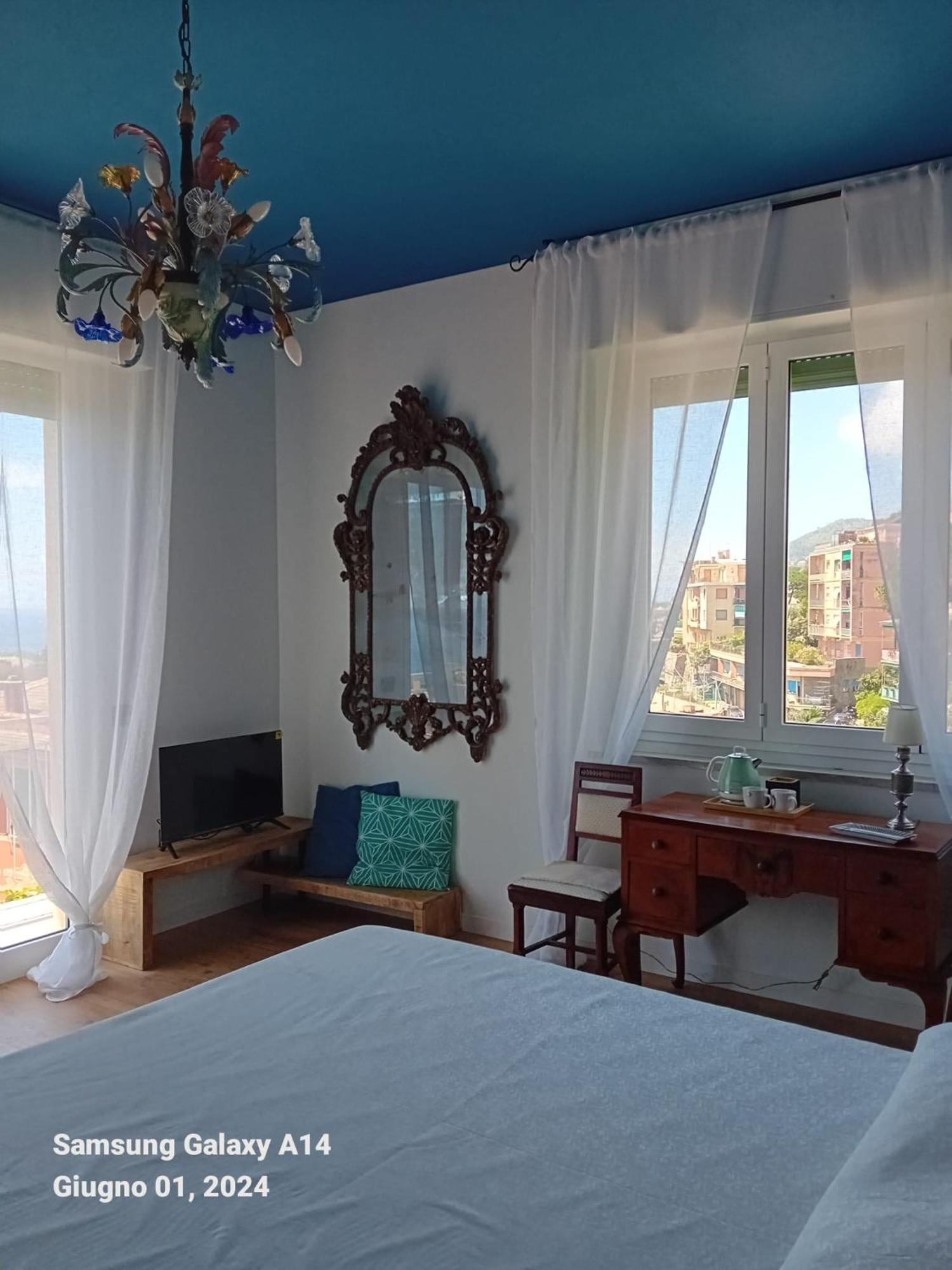 B&B Villa Shiverty Pieve Ligure Exterior photo